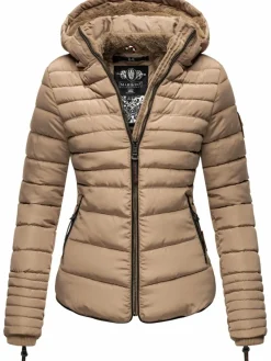 Marikoo Jacken & Westen*Damen Winterjacke - Amber taupe uni