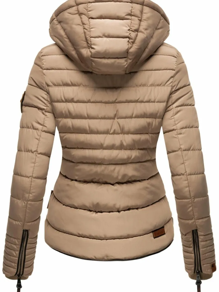 Marikoo Jacken & Westen*Damen Winterjacke - Amber taupe uni