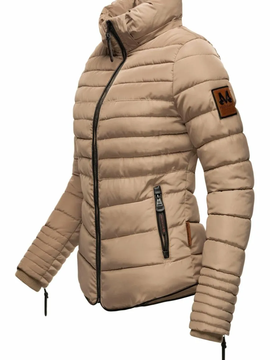 Marikoo Jacken & Westen*Damen Winterjacke - Amber taupe uni