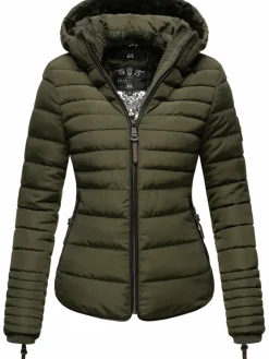 Marikoo Jacken & Westen*Damen Winterjacke - Amber oliv uni