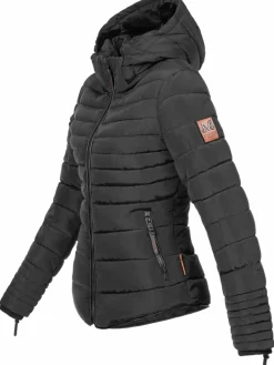 Marikoo Jacken & Westen*Damen Winterjacke - Amber schwarz uni