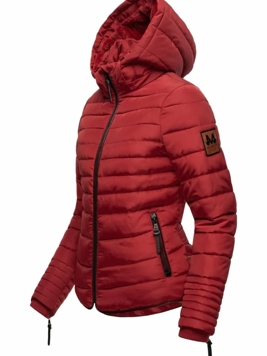 Marikoo Jacken & Westen*Damen Winterjacke - Amber rot uni