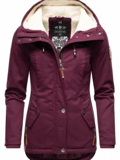 Marikoo Jacken & Westen*Damen Winterjacke - Bikoo lila uni