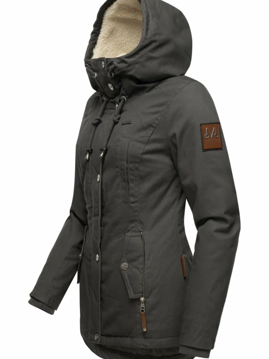 Marikoo Jacken & Westen*Damen Winterjacke - Bikoo anthrazit uni