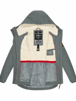 Marikoo Jacken & Westen*Damen Winterjacke - Bikoo blau uni