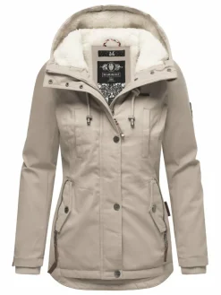 Marikoo Jacken & Westen*Damen Winterjacke - Bikoo taupe uni