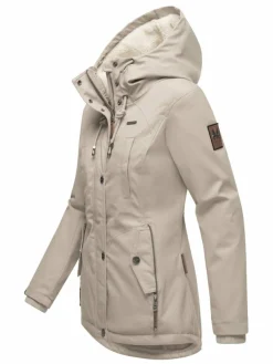 Marikoo Jacken & Westen*Damen Winterjacke - Bikoo taupe uni