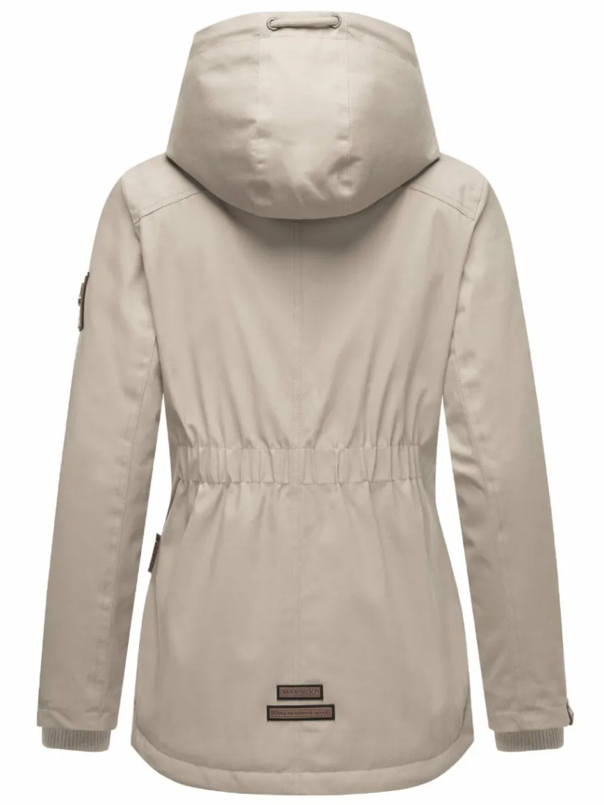Marikoo Jacken & Westen*Damen Winterjacke - Bikoo taupe uni
