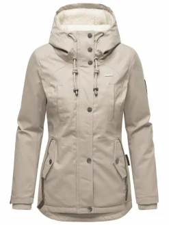 Marikoo Jacken & Westen*Damen Winterjacke - Bikoo taupe uni