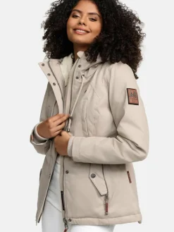 Marikoo Jacken & Westen*Damen Winterjacke - Bikoo taupe uni