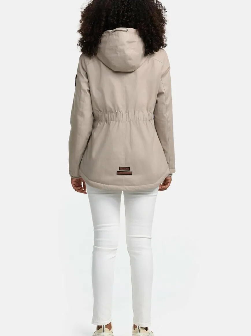 Marikoo Jacken & Westen*Damen Winterjacke - Bikoo taupe uni