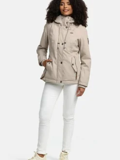 Marikoo Jacken & Westen*Damen Winterjacke - Bikoo taupe uni