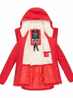 Marikoo Jacken & Westen*Damen Winterjacke - Bikoo rot uni