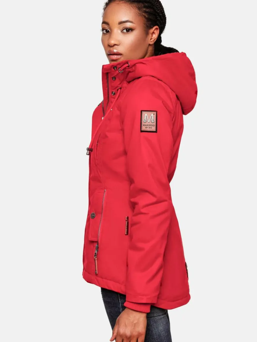 Marikoo Jacken & Westen*Damen Winterjacke - Bikoo rot uni