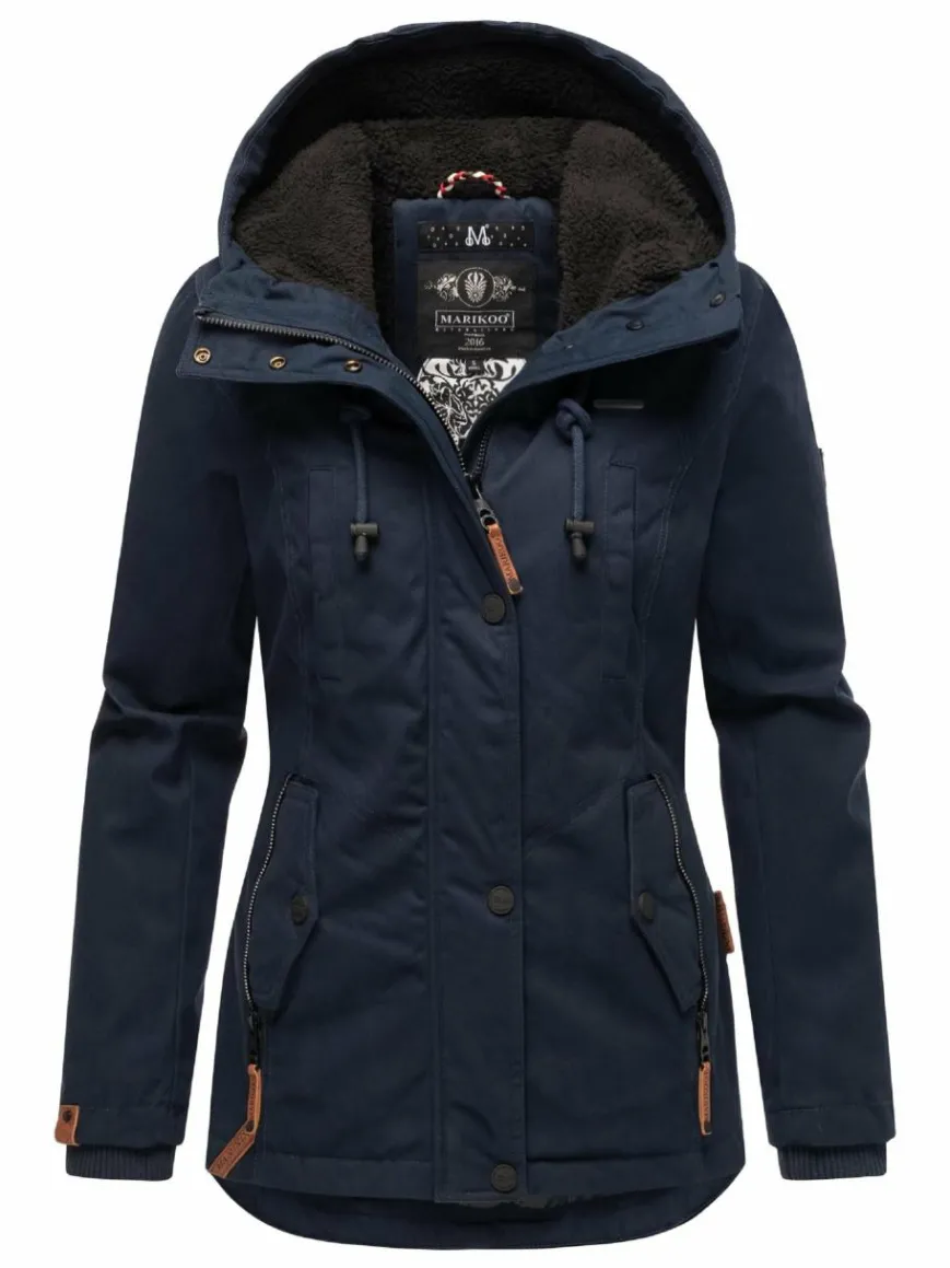 Marikoo Jacken & Westen*Damen Winterjacke - Bikoo marine uni