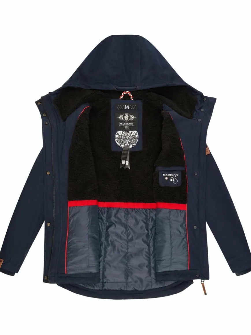 Marikoo Jacken & Westen*Damen Winterjacke - Bikoo marine uni