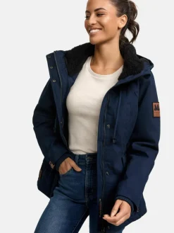 Marikoo Jacken & Westen*Damen Winterjacke - Bikoo marine uni