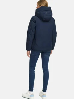 Navahoo Jacken & Westen*Damen Winterjacke - Blütenlicht 14 marine uni