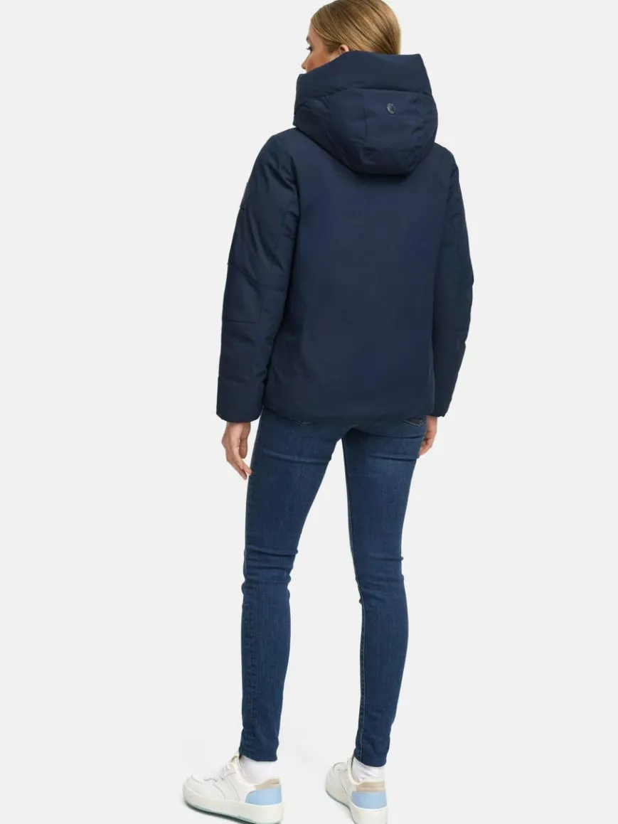 Navahoo Jacken & Westen*Damen Winterjacke - Blütenlicht 14 marine uni