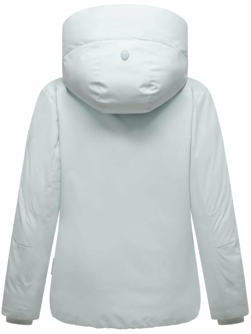Navahoo Jacken & Westen*Damen Winterjacke - Blütenlicht 14 hellblau uni