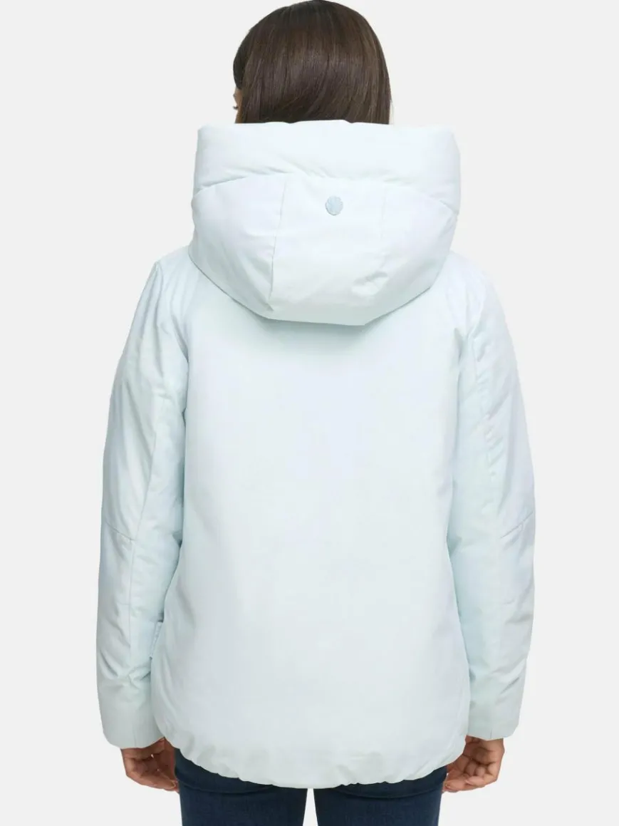 Navahoo Jacken & Westen*Damen Winterjacke - Blütenlicht 14 hellblau uni