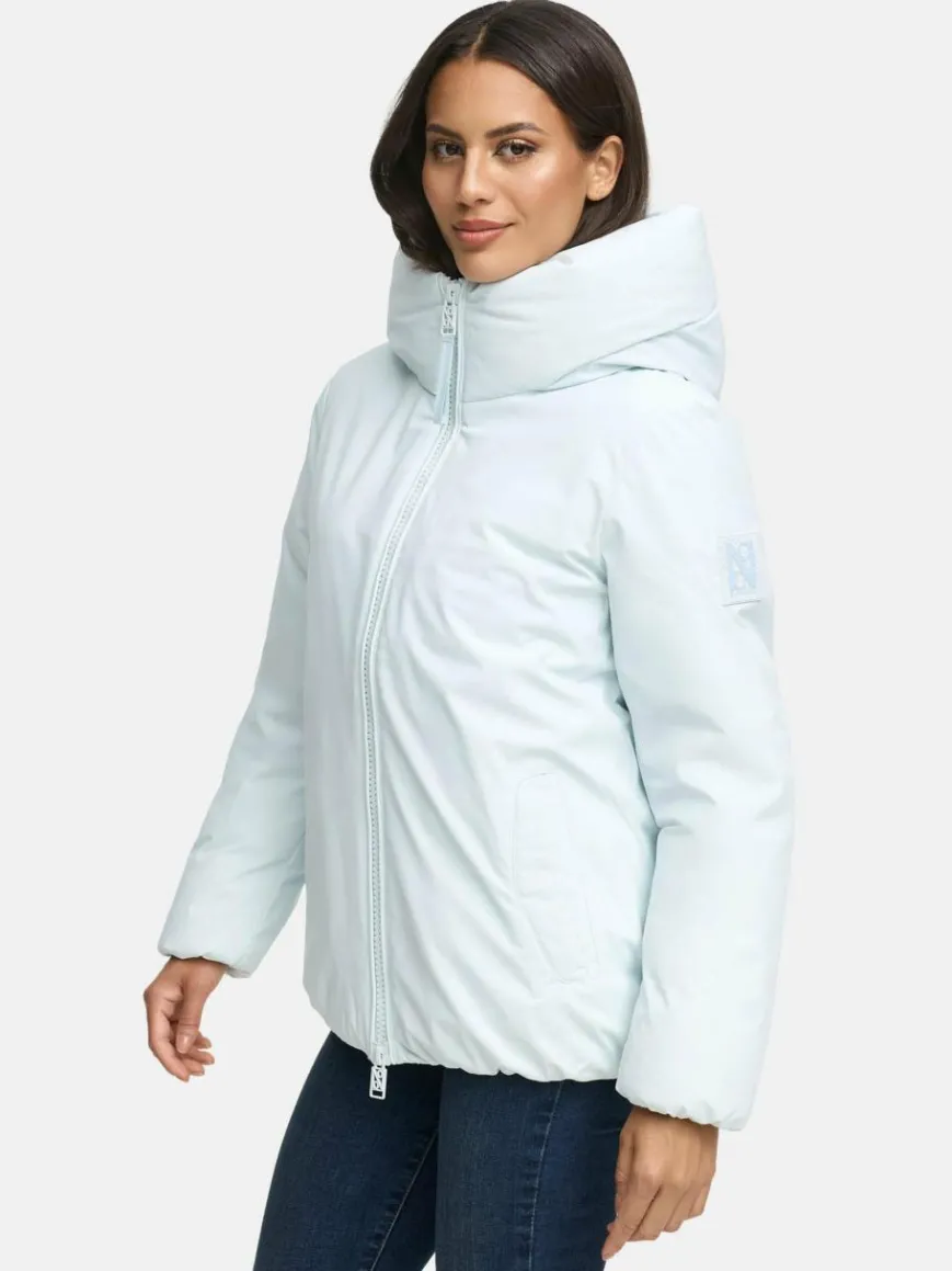 Navahoo Jacken & Westen*Damen Winterjacke - Blütenlicht 14 hellblau uni