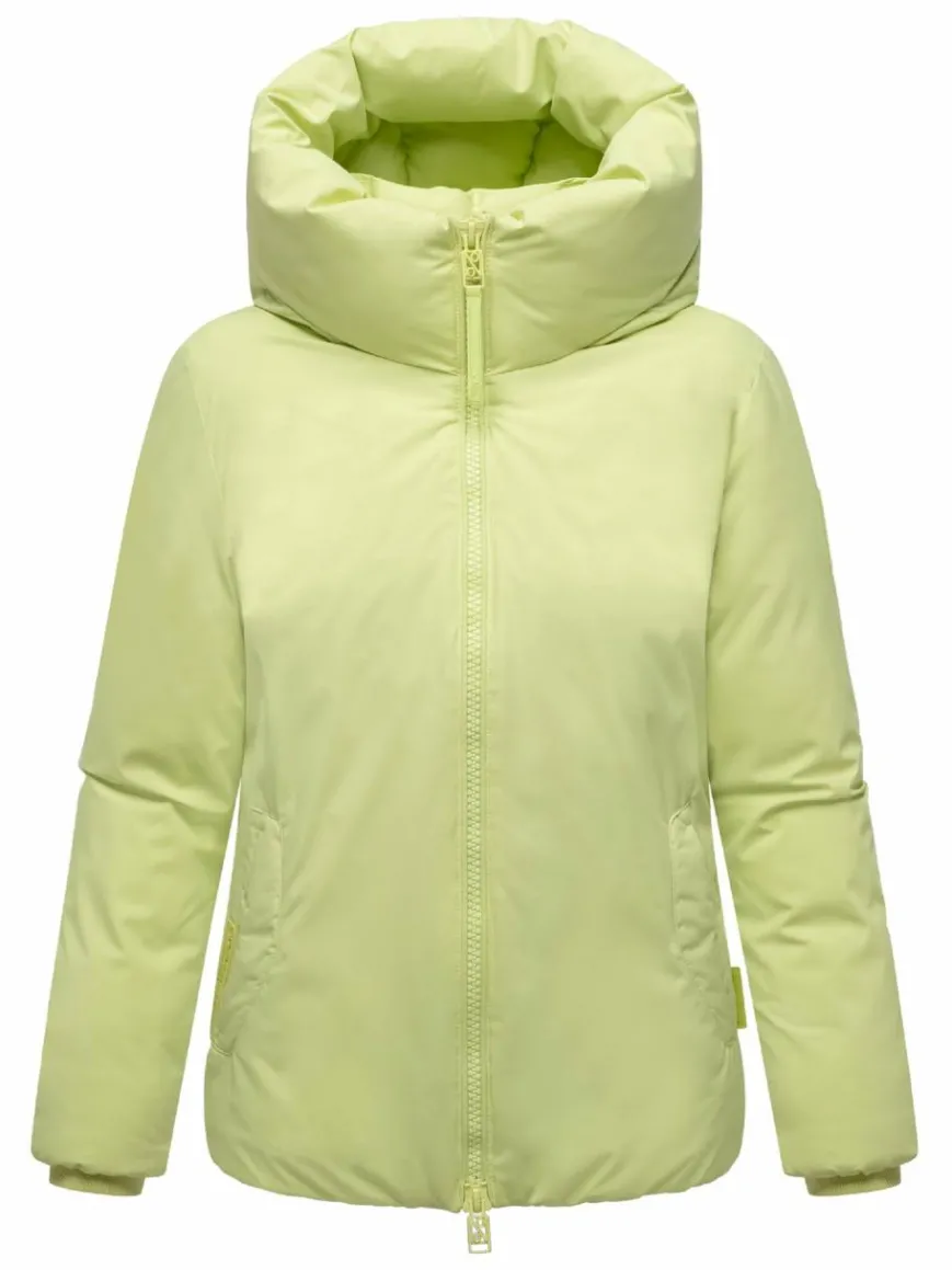 Navahoo Jacken & Westen*Damen Winterjacke - Blütenlicht 14 grün uni