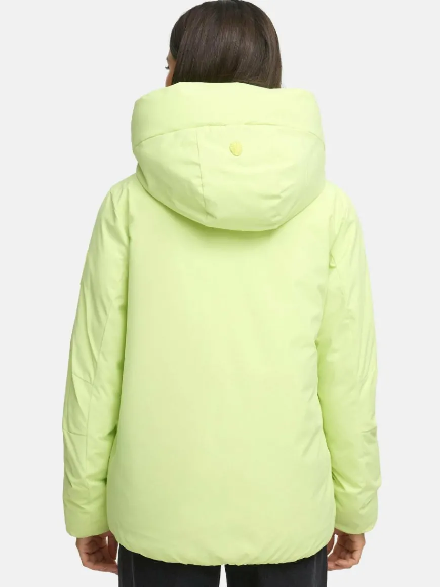 Navahoo Jacken & Westen*Damen Winterjacke - Blütenlicht 14 grün uni