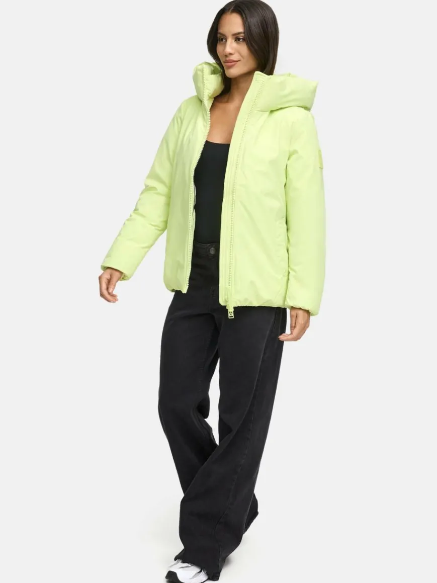 Navahoo Jacken & Westen*Damen Winterjacke - Blütenlicht 14 grün uni