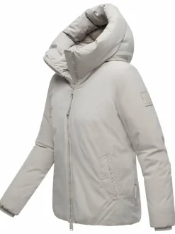 Navahoo Jacken & Westen*Damen Winterjacke - Blütenlicht 14 beige uni