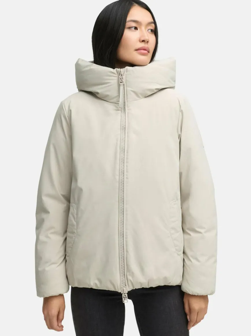 Navahoo Jacken & Westen*Damen Winterjacke - Blütenlicht 14 beige uni