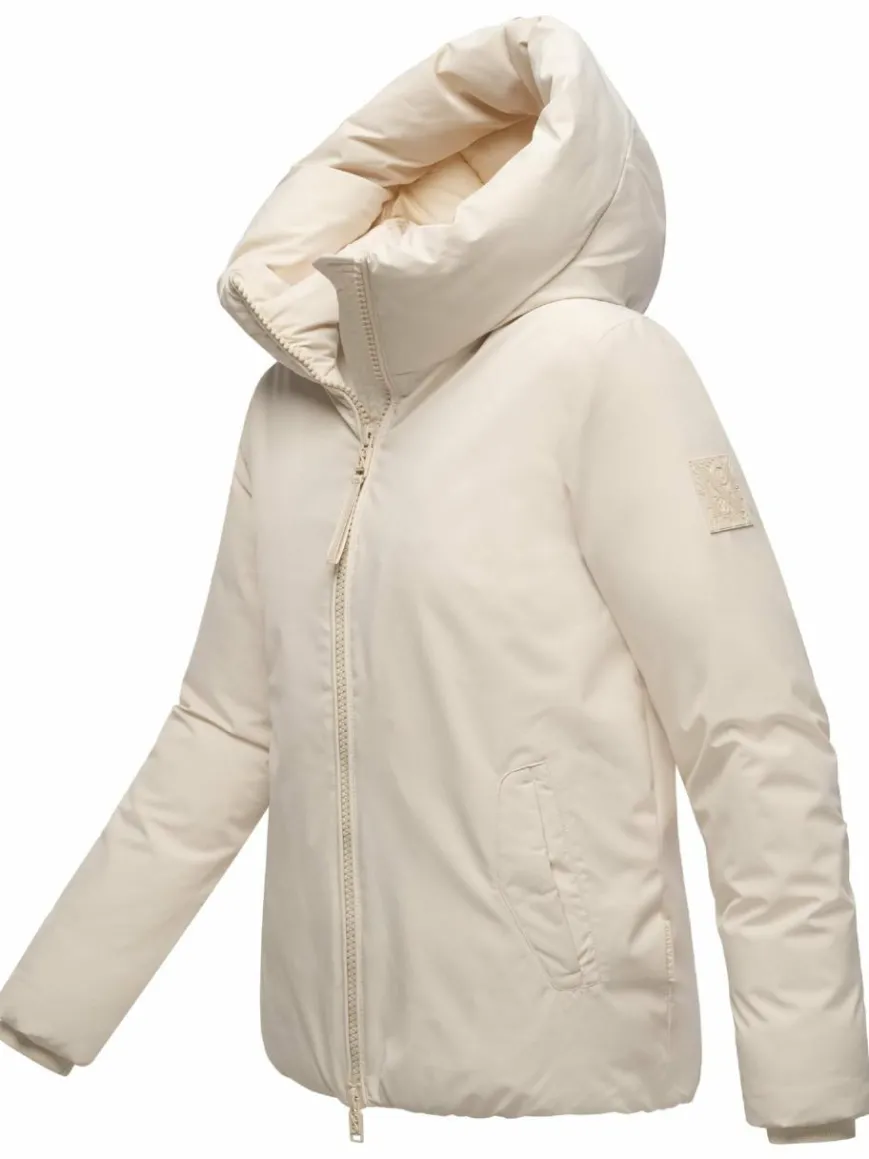 Navahoo Jacken & Westen*Damen Winterjacke - Blütenlicht 14 beige uni