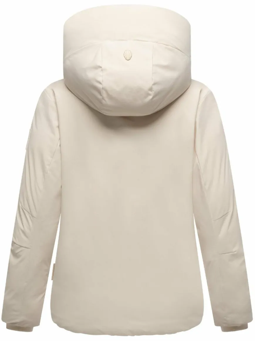 Navahoo Jacken & Westen*Damen Winterjacke - Blütenlicht 14 beige uni