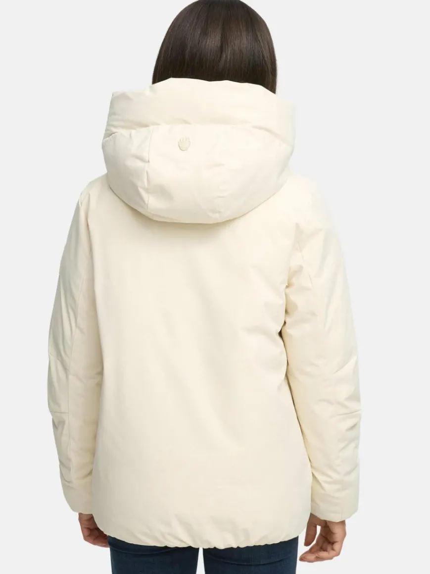 Navahoo Jacken & Westen*Damen Winterjacke - Blütenlicht 14 beige uni