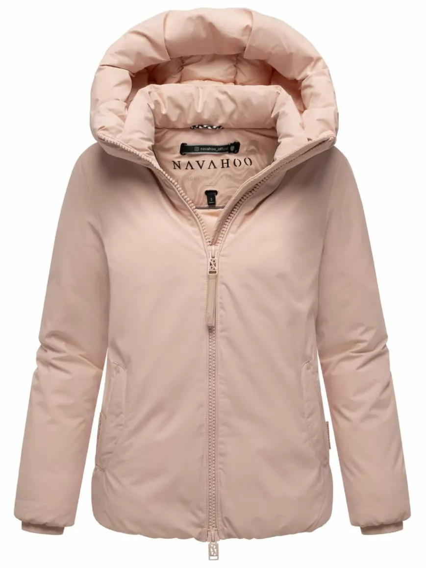 Navahoo Jacken & Westen*Damen Winterjacke - Blütenlicht 14 rosa uni