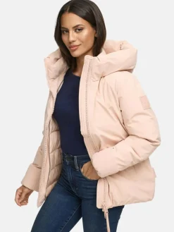 Navahoo Jacken & Westen*Damen Winterjacke - Blütenlicht 14 rosa uni