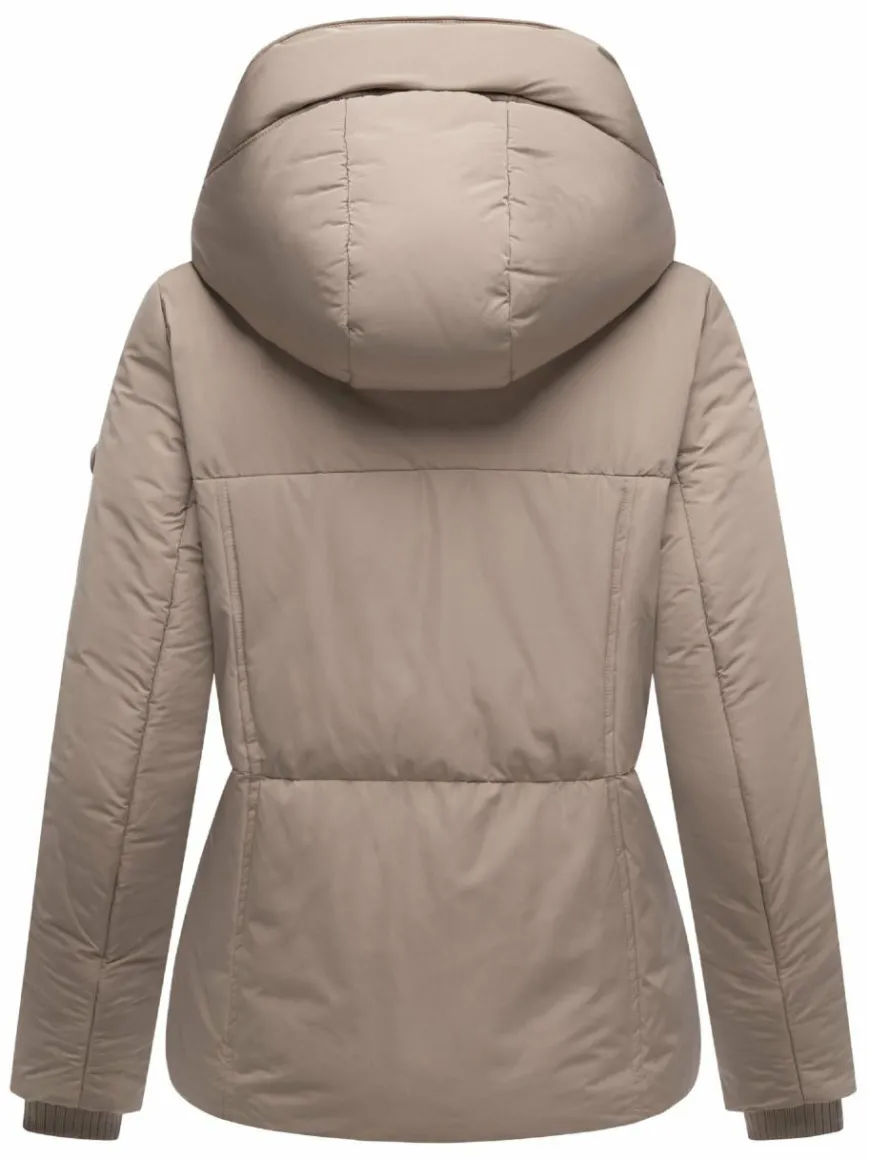 Navahoo Jacken & Westen*Damen Winterjacke - Flüsterfee 14 taupe uni