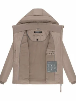 Navahoo Jacken & Westen*Damen Winterjacke - Flüsterfee 14 taupe uni