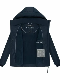 Navahoo Jacken & Westen*Damen Winterjacke - Flüsterfee 14 marine uni