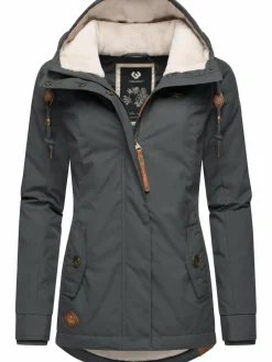 Ragwear Jacken & Westen*Damen Winterjacke - Monade dark stone uni