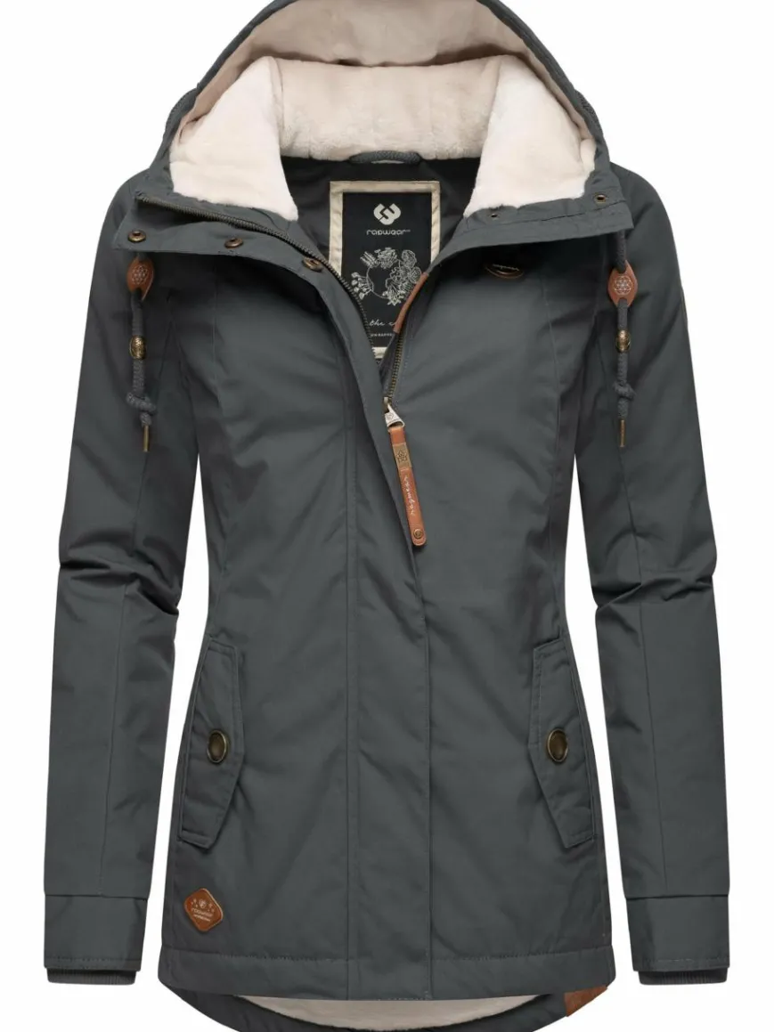 Ragwear Jacken & Westen*Damen Winterjacke - Monade dark stone uni