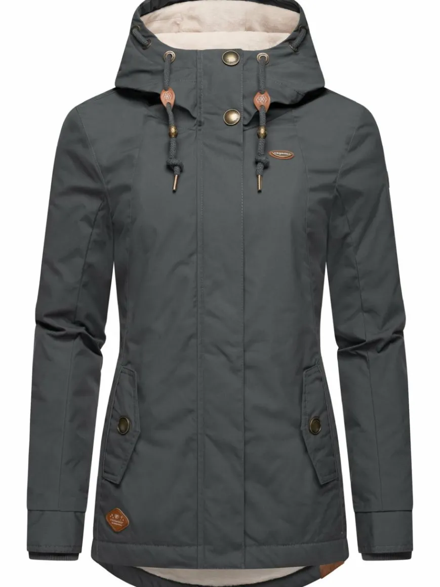 Ragwear Jacken & Westen*Damen Winterjacke - Monade dark stone uni