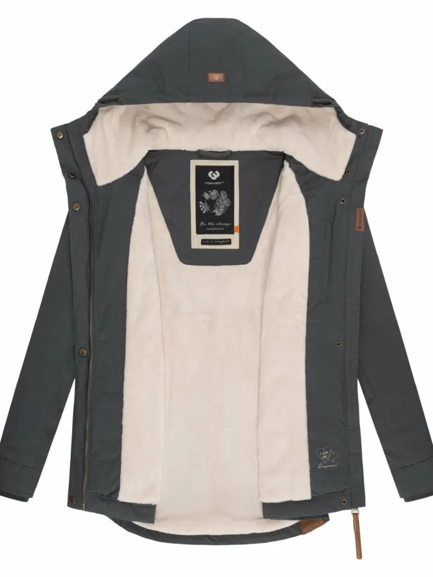 Ragwear Jacken & Westen*Damen Winterjacke - Monade dark stone uni