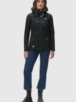 Ragwear Jacken & Westen*Damen Winterjacke - Monade schwarz uni