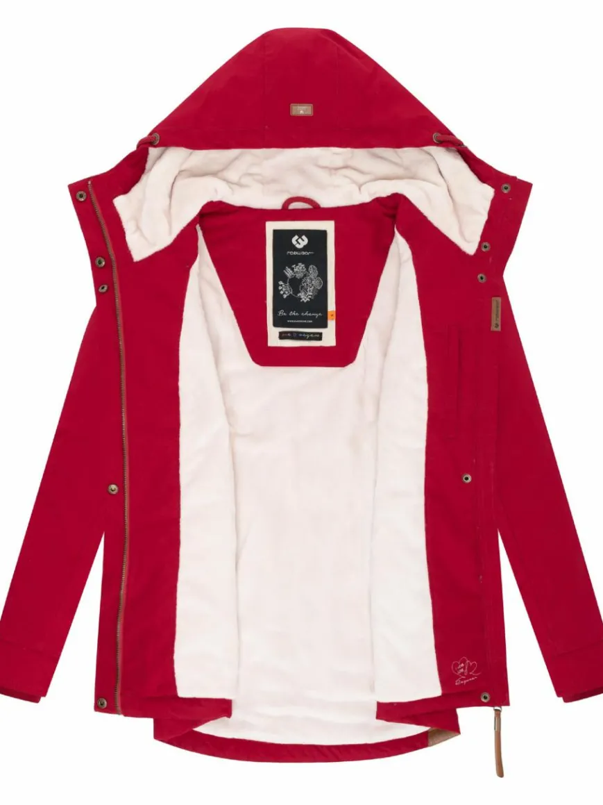 Ragwear Jacken & Westen*Damen Winterjacke - Monade rot uni