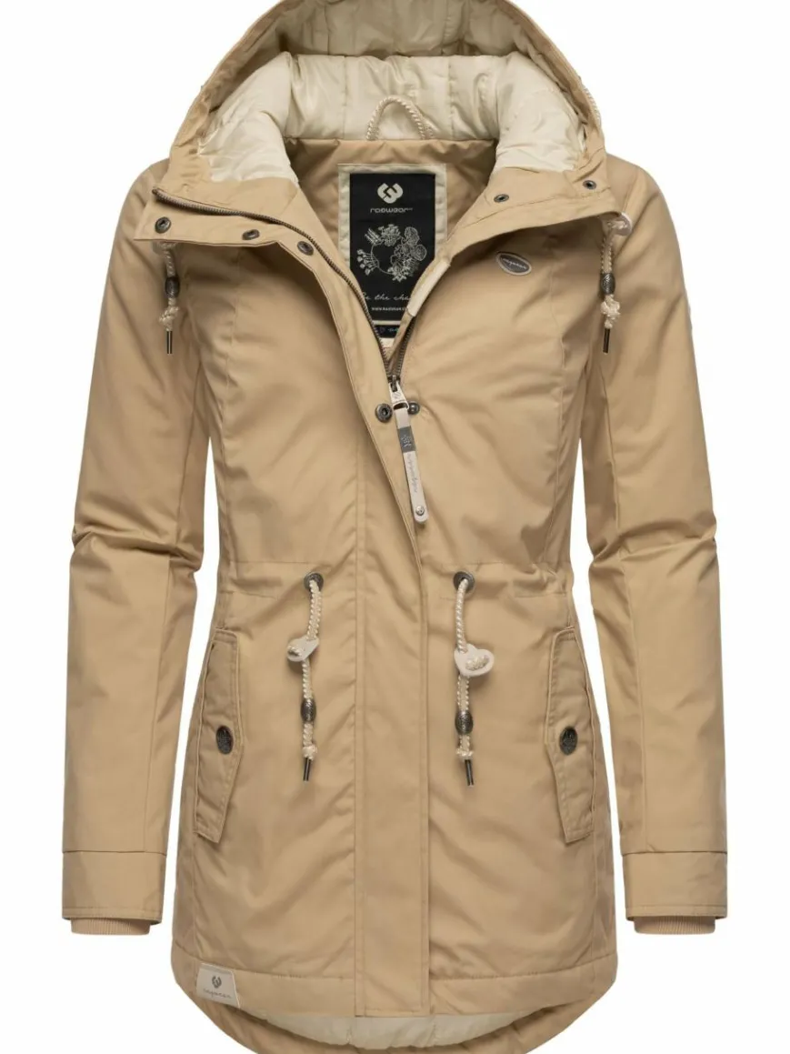 Ragwear Jacken & Westen*Damen Winterjacke - Monadis Black Label beige uni