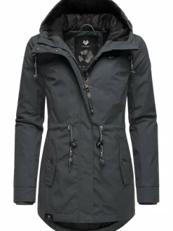 Ragwear Jacken & Westen*Damen Winterjacke - Monadis Black Label anthrazit uni