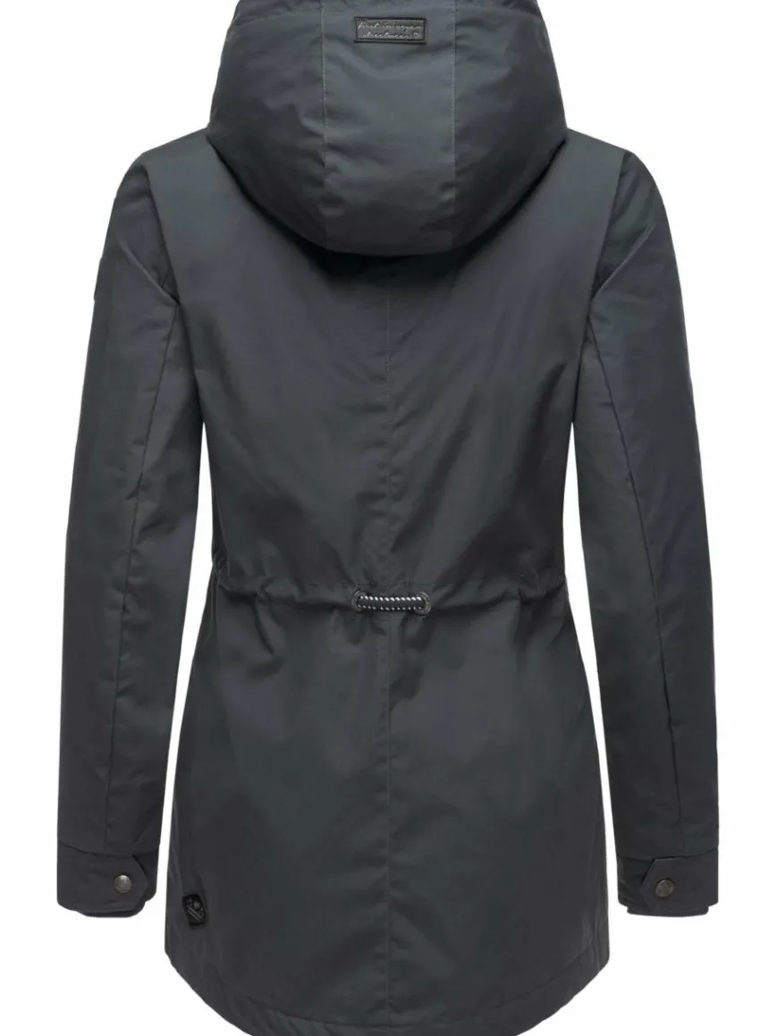 Ragwear Jacken & Westen*Damen Winterjacke - Monadis Black Label anthrazit uni