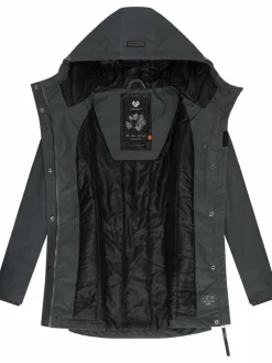 Ragwear Jacken & Westen*Damen Winterjacke - Monadis Black Label anthrazit uni