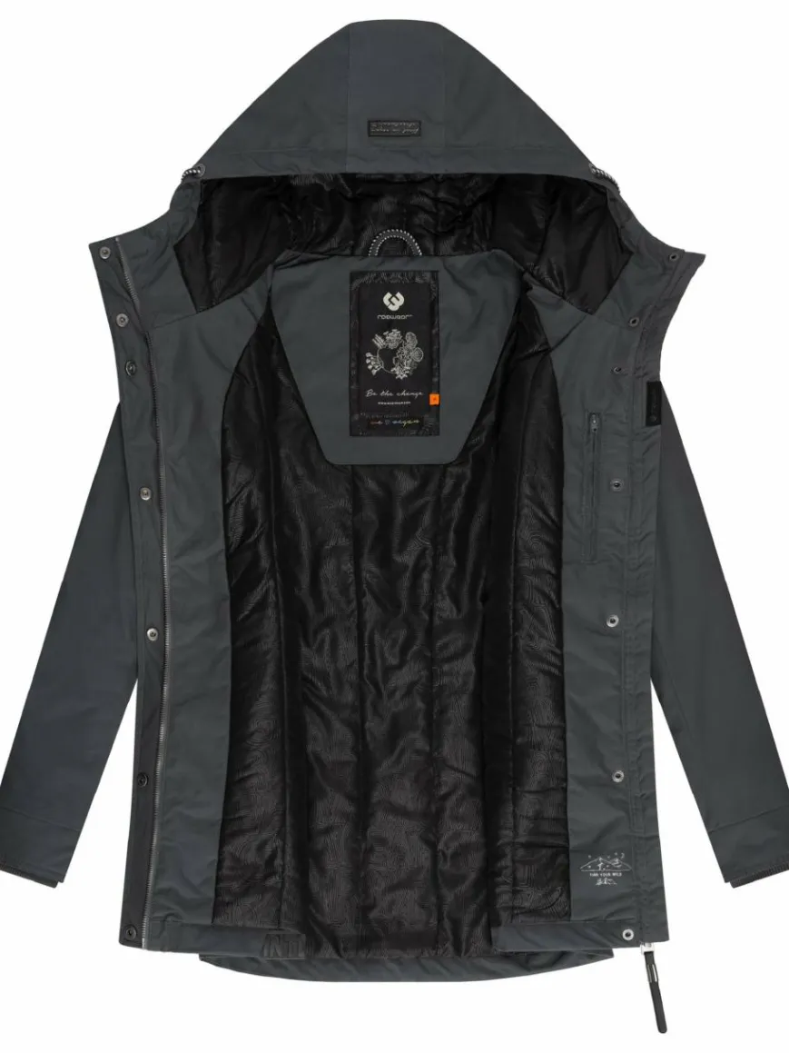 Ragwear Jacken & Westen*Damen Winterjacke - Monadis Black Label anthrazit uni